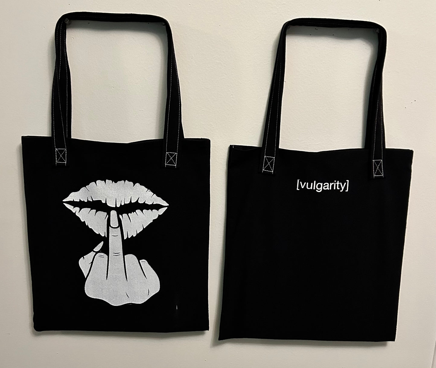 Vulgarity Tote Bags